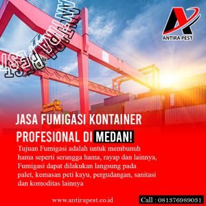 Jasa Fumigasi Kontainer di Medan Timur