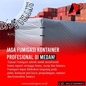 Jasa Fumigasi Kontainer di Pulo Brayan Darat II Medan