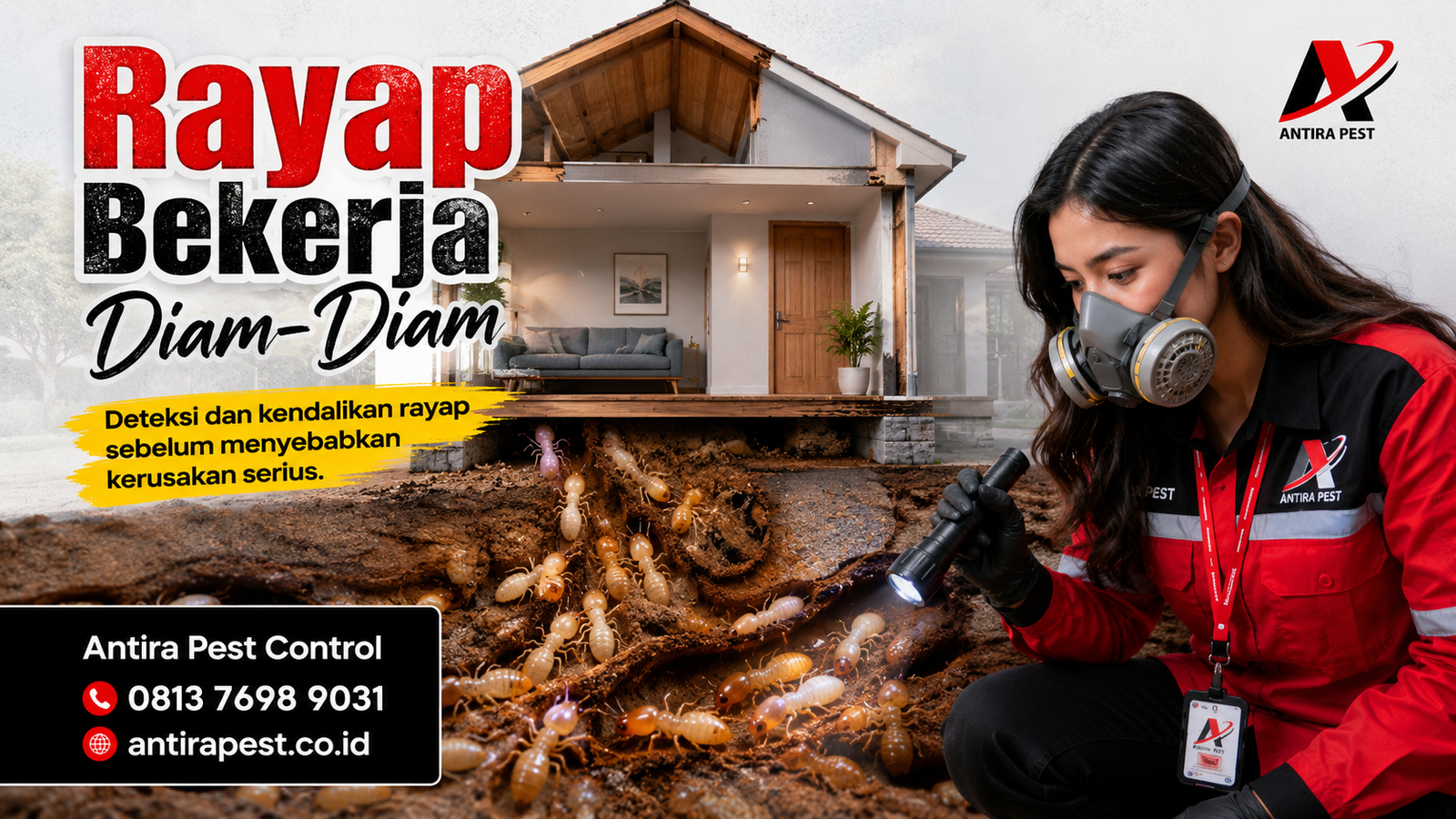 Gejala Rayap: Mengenal Tanda-Tanda dan Solusi Terbaik