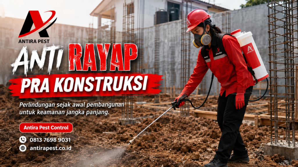 Jasa Anti Rayap di Kota Medan Perusahaan Resmi