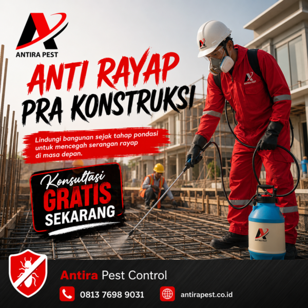 Jasa Anti Rayap di Medan