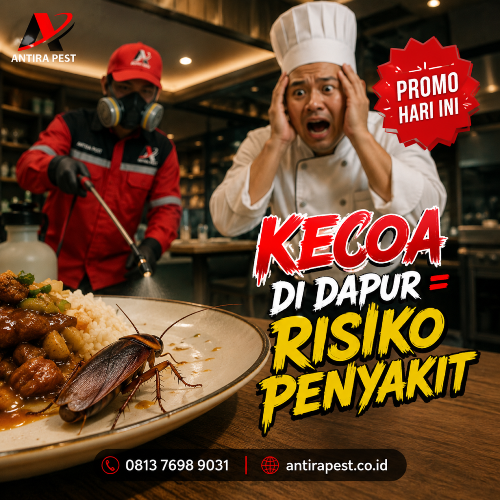 Jasa Pembasmi Kecoa di Medan Kota