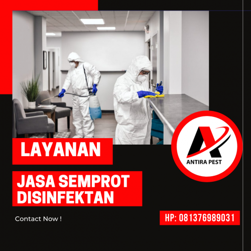 Jasa Semprot Disinfektan Profesional Antira Pest Control Medan