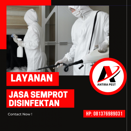 Jasa Semprot Disinfektan Profesional Antira Pest Control Medan